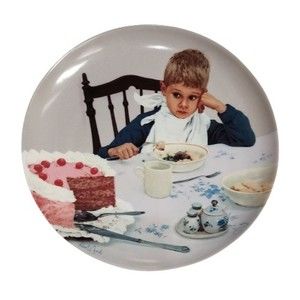 Vintage 1985 Bing & Grondahl Porcelain Plate "Ikke lutter lagkage" Kurt Arb B&G